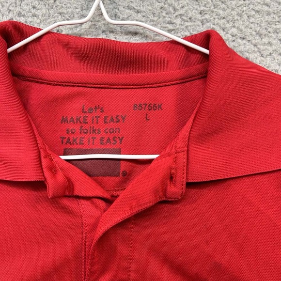 Circle K Employee Shirt Polo Shirt Mens  Size Large Golf Shirt Uniform - Picture 2 of 6